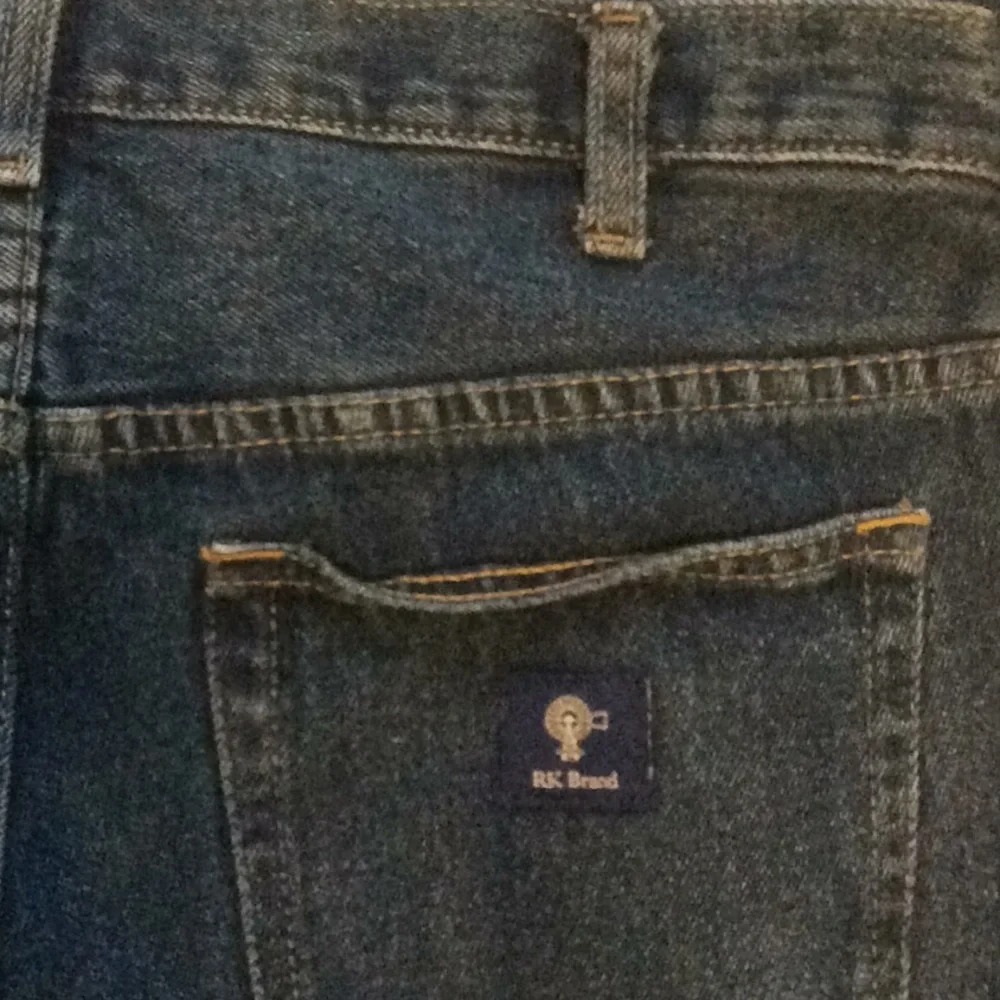 R K Brand Mens Cotton Jeans Sz 35X29